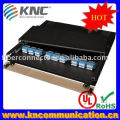 wall mount rack mount fiber optic enclosures 1U to 4U 12 ports to144 ports to 288 ports enclosures